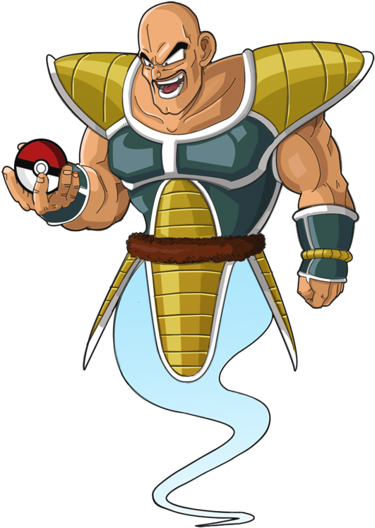 Raditz Is The Only Person Who Thinks Raditz Is A Main - Ghost Nappa (600x895), Png Download