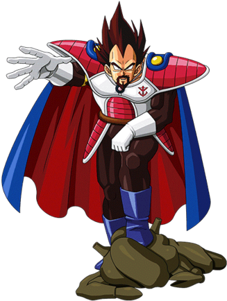 King Vegeta - Super Strike Cards Dokkan Battle (350x448), Png Download