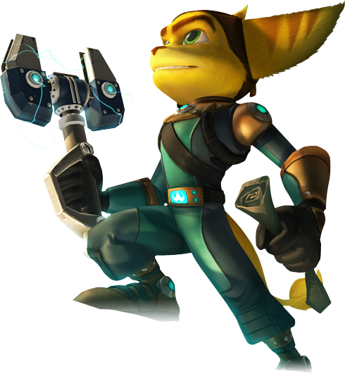 Ratchet - Ratchet And Clank Quest For Booty (490x531), Png Download