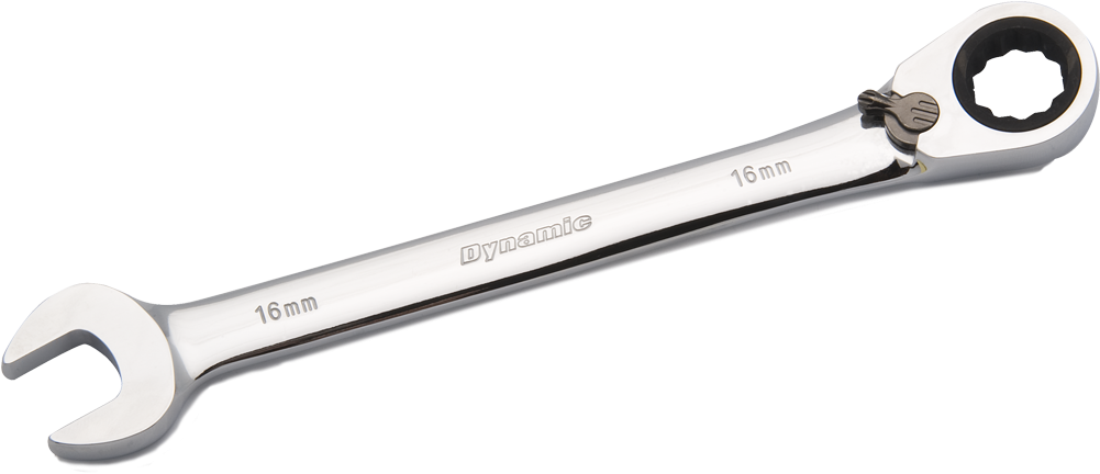 Metric Reversible Combination Ratcheting Wrenches - Wrench (1000x1000), Png Download