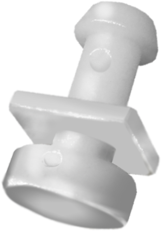 60 Fixing Lugs For Stretching The Material Onto The - Stretching (373x480), Png Download