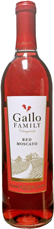 Gallo Red Moscato - Gallo Family Vineyards Red Moscato Nv / 750 Ml. (450x800), Png Download
