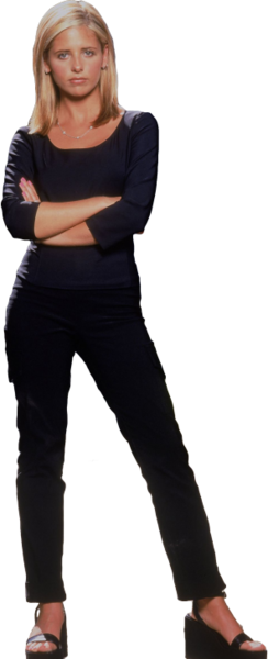 Share This Image - Buffy The Vampire Slayer Png (244x600), Png Download