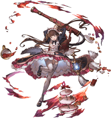 Dorothy B - Dorothy And Claudia Granblue (480x400), Png Download