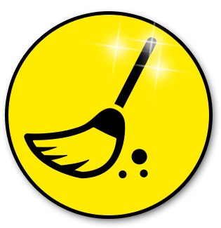 Servicio De Limpieza - Broom Logo (458x458), Png Download