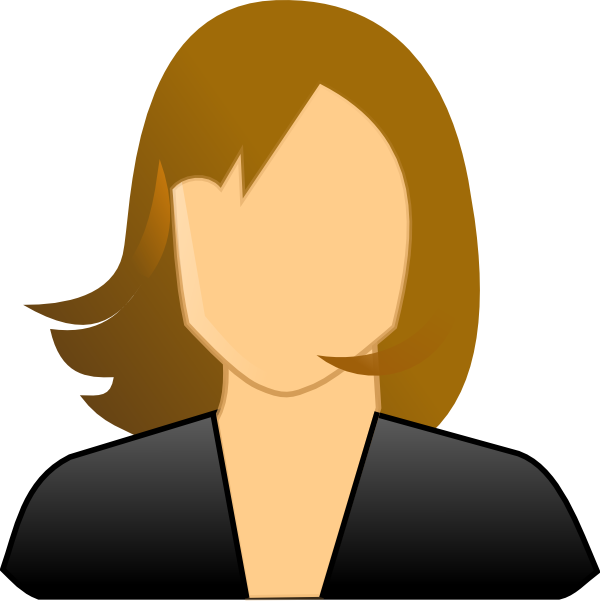 Faceless Woman - Faceless Woman Clipart (600x601), Png Download