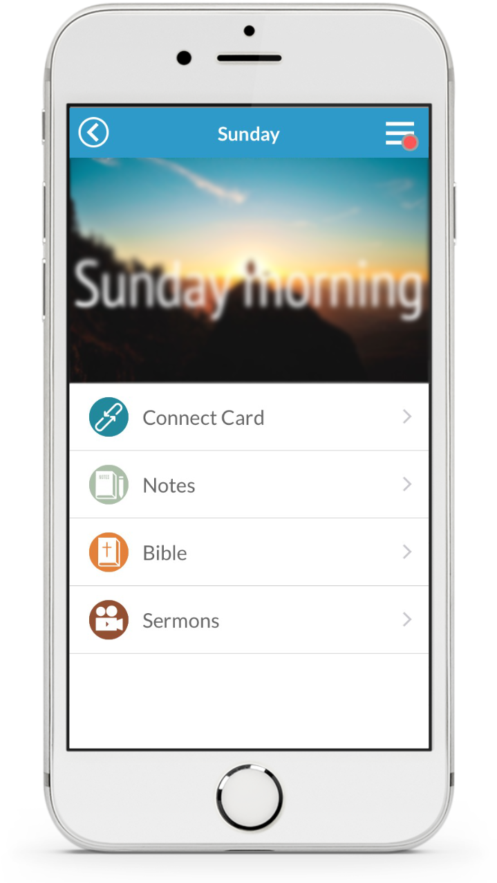 Blurred Header Icons - Iphone (2272x1313), Png Download