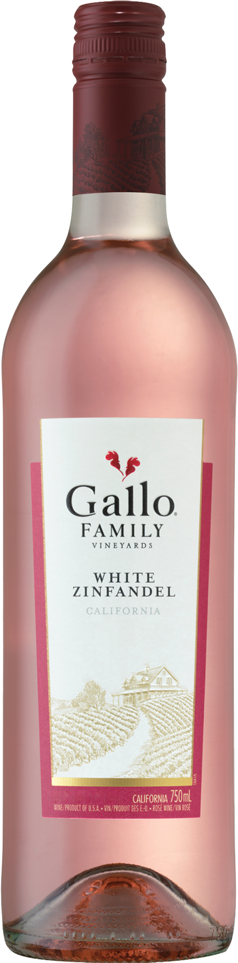 Gallo Family Vineyards White Zinfandel - Carlo Rossi Pink Moscato Sangria (1600x2000), Png Download