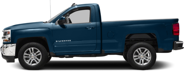 Lt W/1lt 2018 Chevrolet Silverado 1500 Truck Lt W/1lt - Chevrolet 1500 Pick Up 2018 (640x248), Png Download