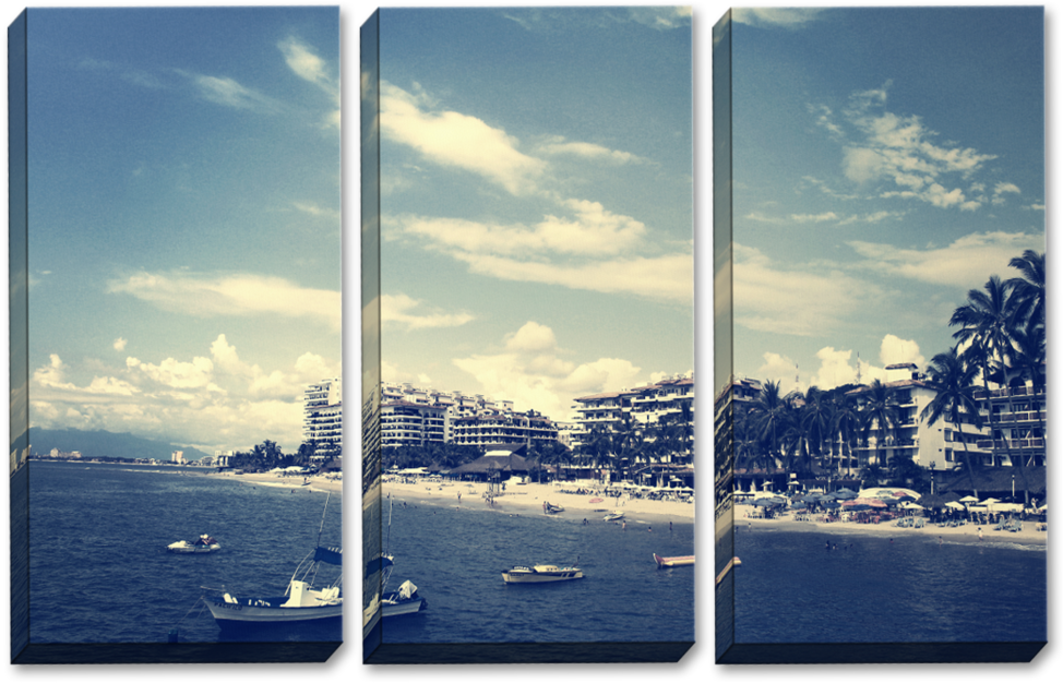 Blurred Lines - Sea (1000x789), Png Download