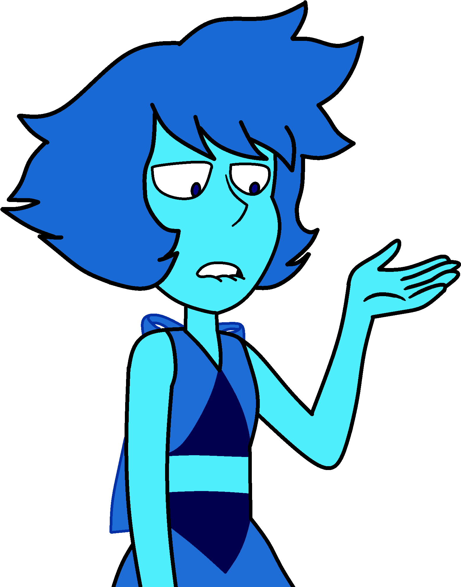 Steven Universe Lapis Png (1698x2054), Png Download