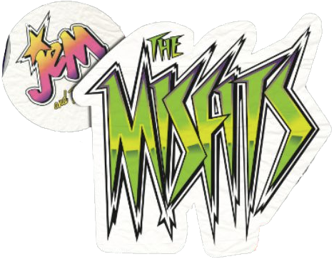 Jem And The Misfits - Jem And The Holograms (468x364), Png Download