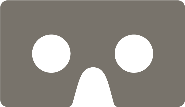 Experiencia 360º En Dispositivos Móviles Con Google - Google Cardboard Icon White (788x788), Png Download