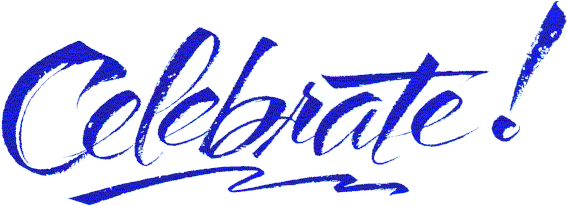 Celebrate - Time To Celebrate Png (578x218), Png Download