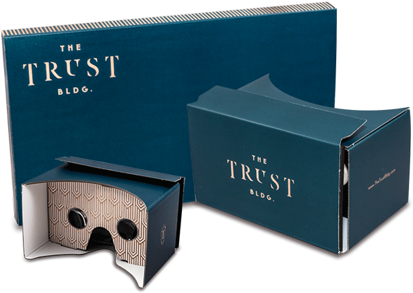 Google Cardboard Valkyria Experience Branded Custom - Box (600x600), Png Download