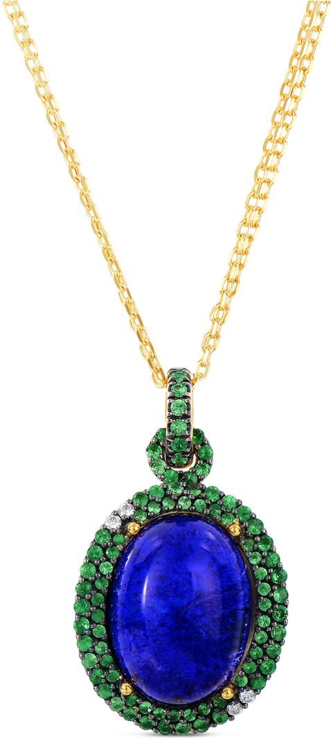 Roberto Coin Haute Couture 18k Yellow Gold Art - Art Deco Pendant (1600x1600), Png Download