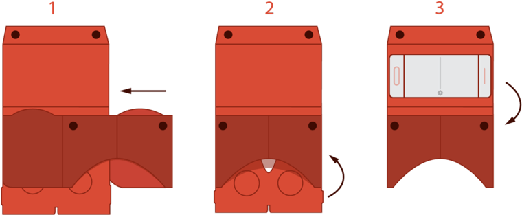 Fold Google Cardboard (800x341), Png Download