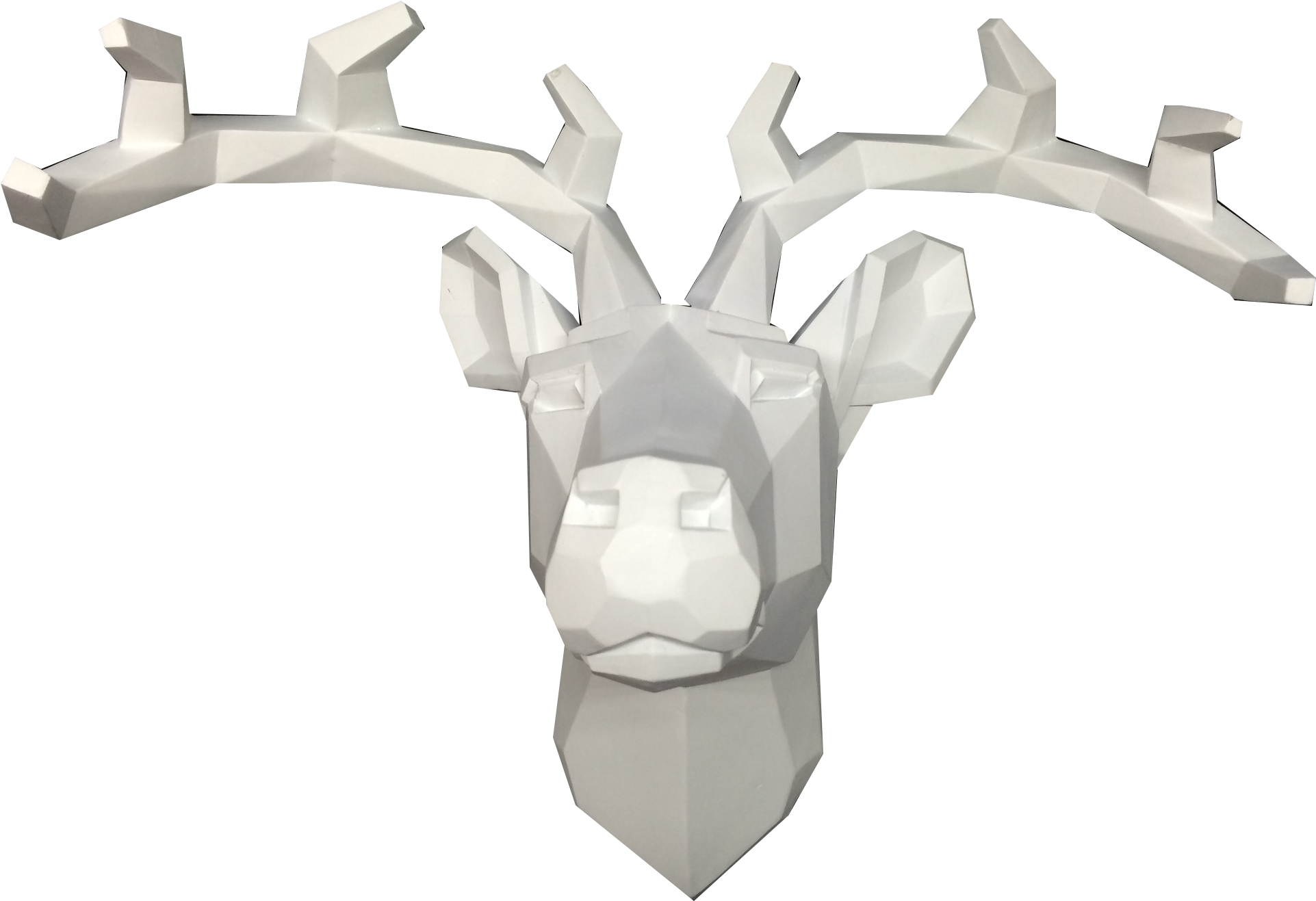 Easy Days Geometric Wall Art - Roe Deer (1944x1332), Png Download