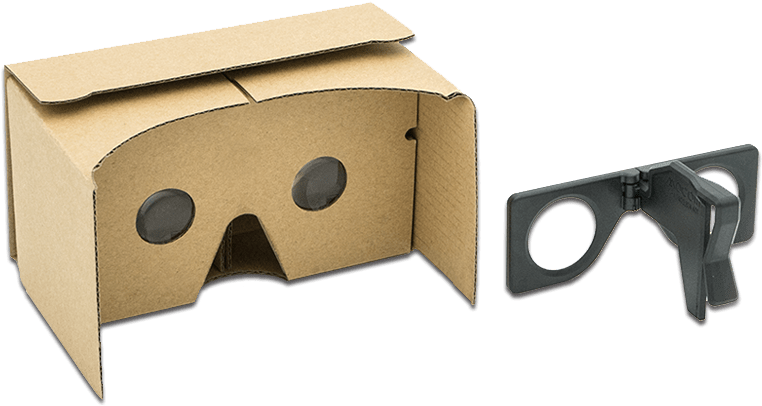 Google Cardboard And Mocom Pocket Vr Nabi - Virtual Reality (922x498), Png Download