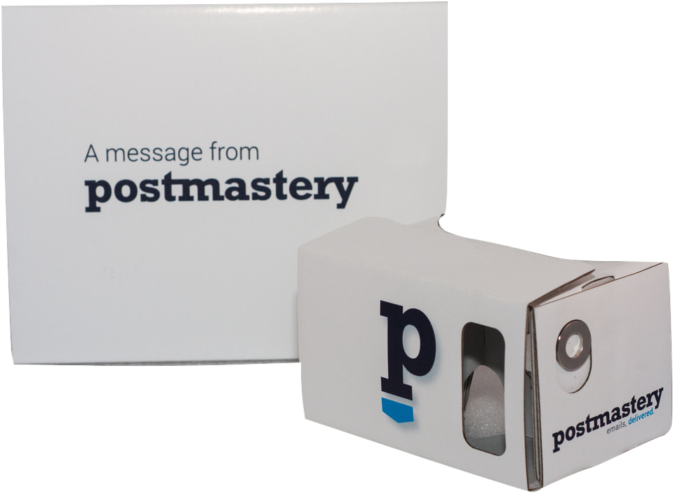 Google Cardboard Postmaster - Sweater-bow Square Sticker 3