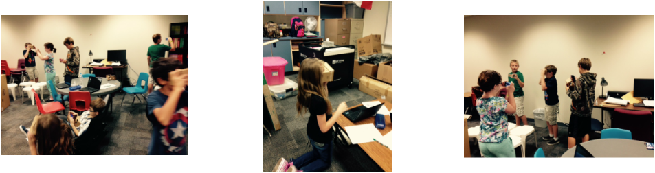 My Students Have Been Exploring The Possibilities Of - Classroom (953x252), Png Download