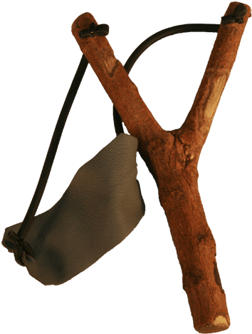 Objects - Old Slingshot (382x500), Png Download