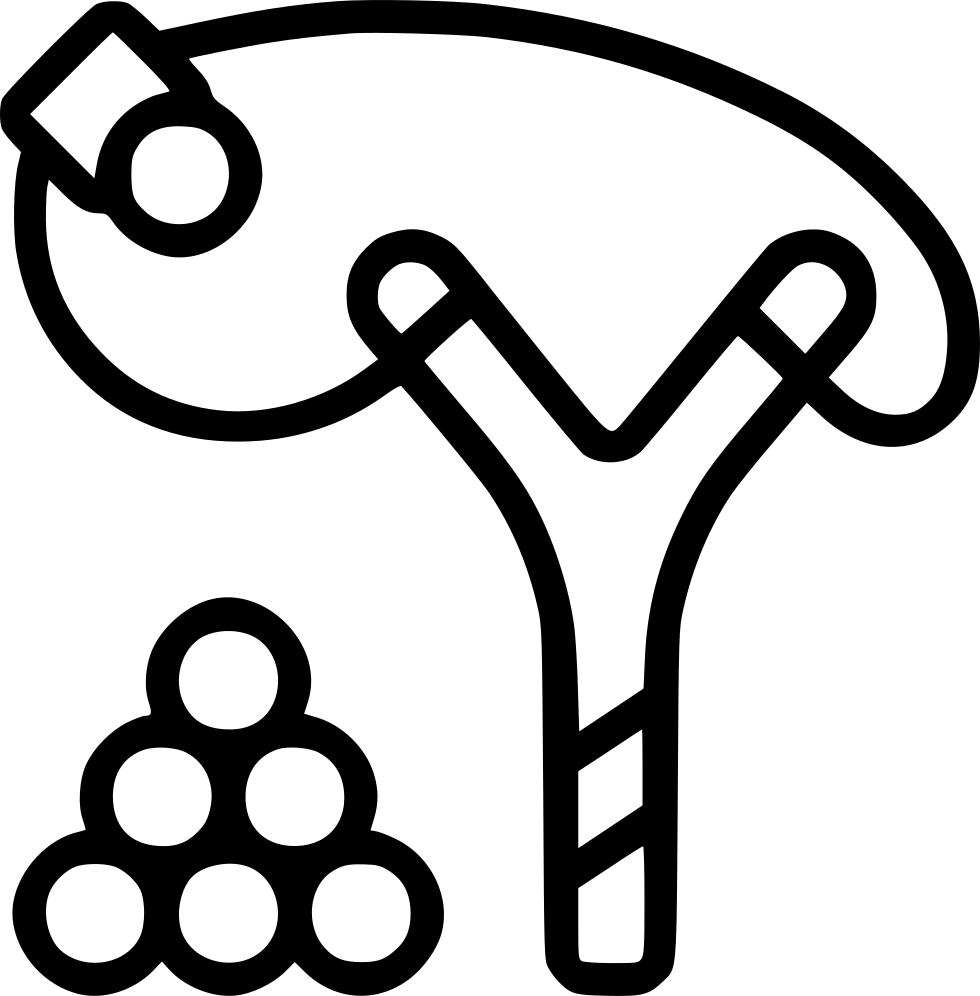 Png File - Slingshot Icon (980x996), Png Download
