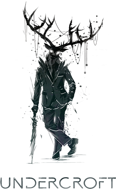 Stag With Name - Hannibal Lecter Deer Draw (1004x650), Png Download