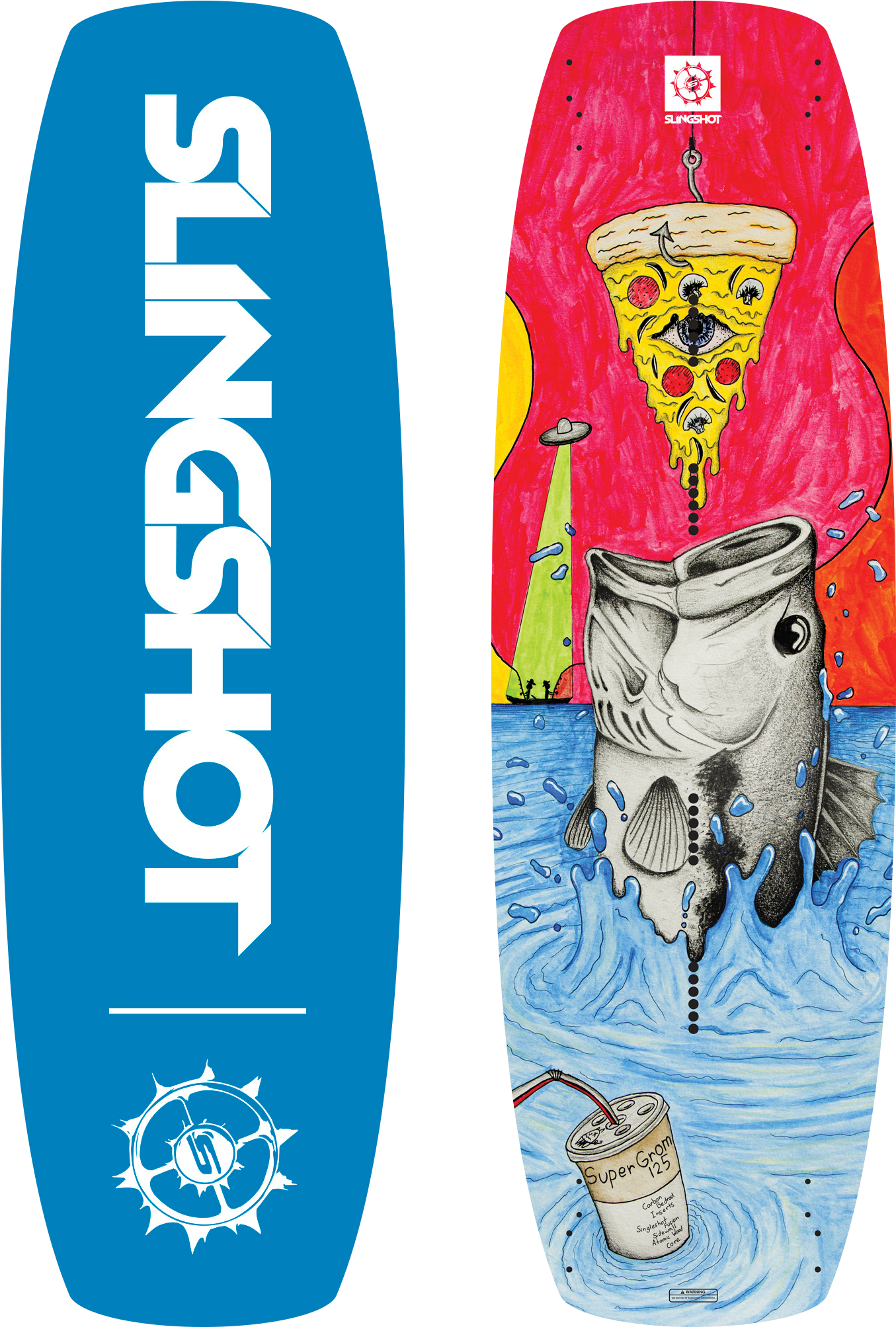 Per Diem Backpack Slingshot - Slingshot Super Grom Wakeboard 2018 (1926x2550), Png Download