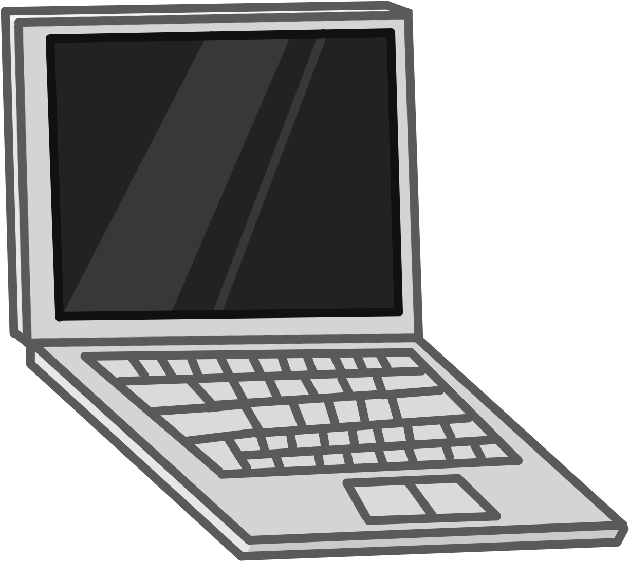 Ast-laptop - Bfdi Laptop Body (1400x1400), Png Download