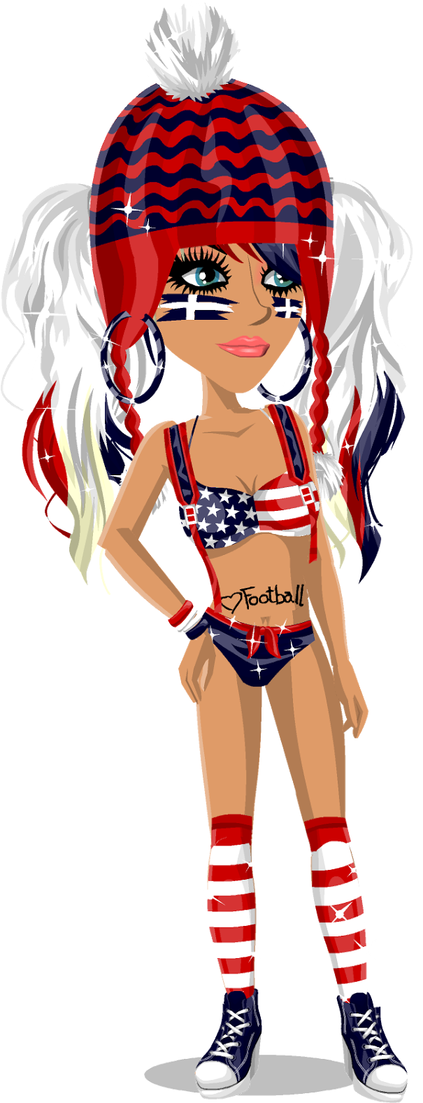 There Are So Many Cute U - Msp Usa Outfits (619x1600), Png Download