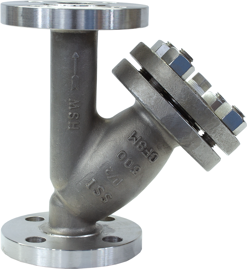 Y-strainers, Basket Strainers, Temporary Strainers, - Pipe Valves Inc. (1000x1000), Png Download