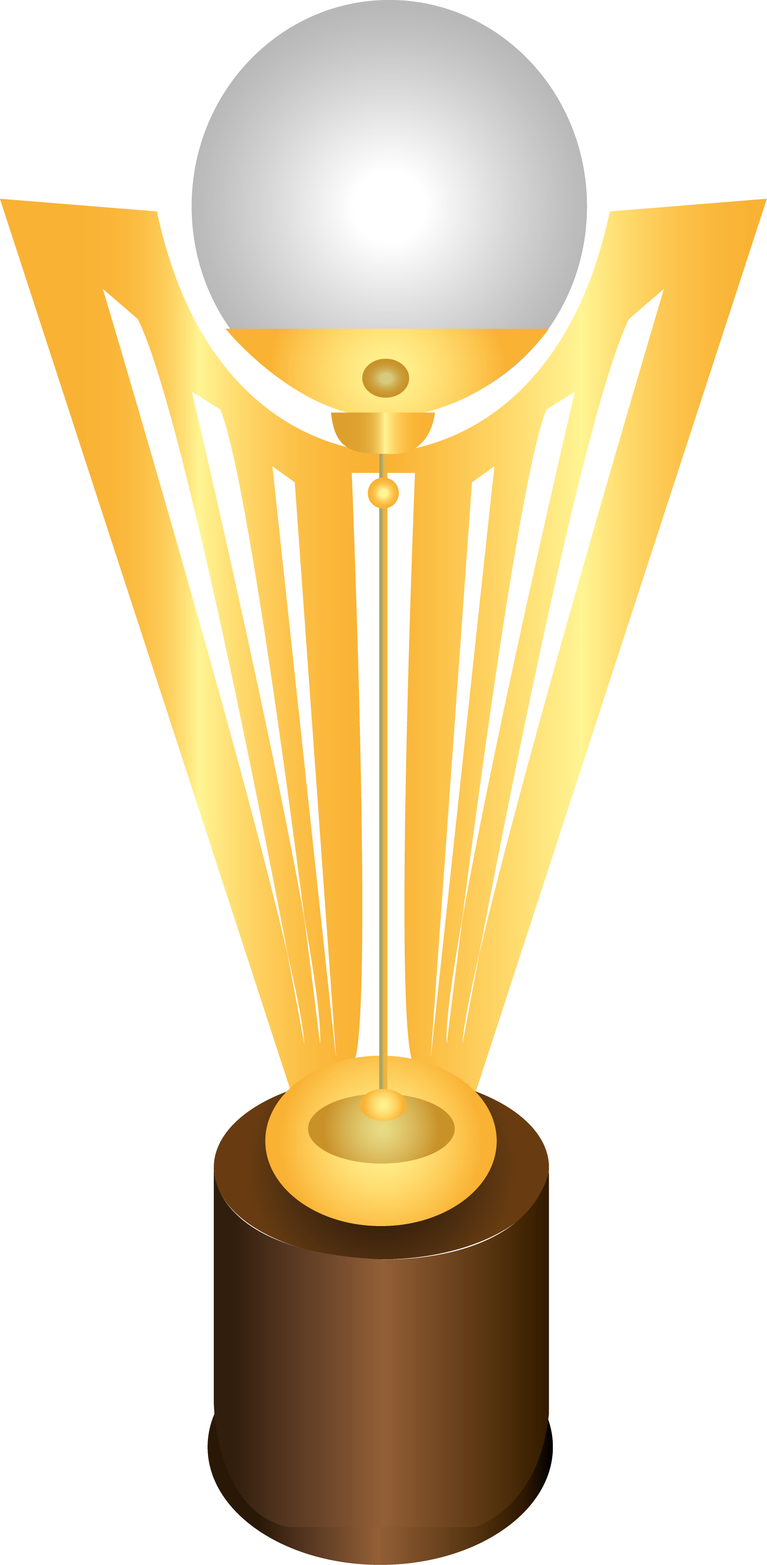 Copa Centroamericana Trophy - Copa Png (1575x3214), Png Download