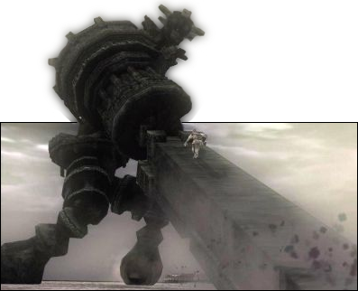 The Primordial War Is Over - Shadow Of The Colossus (397x322), Png Download