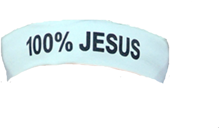 Muita Gente Vem Procurando Os Pngs Pra Montar Os Icons - 100% Jesus Print Basketball Sports Headband Men Women (540x375), Png Download