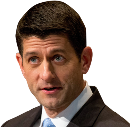 Paul D - Ryan - Paul Ryan Face Transparent (500x500), Png Download