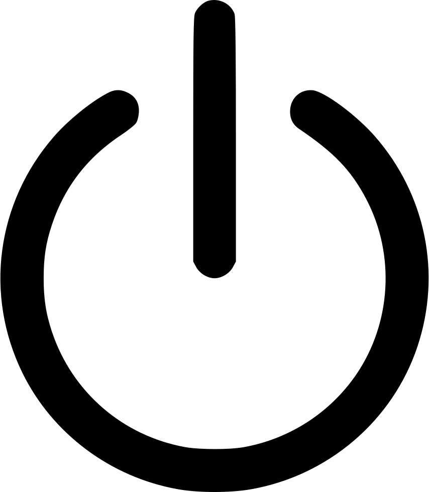 Png File - Transparent Background Logout Icon (854x980), Png Download