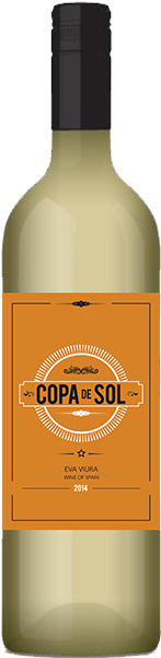 Copa De Sol Blanco, Extremadura, Spain - Copa De Sol Wine (626x626), Png Download