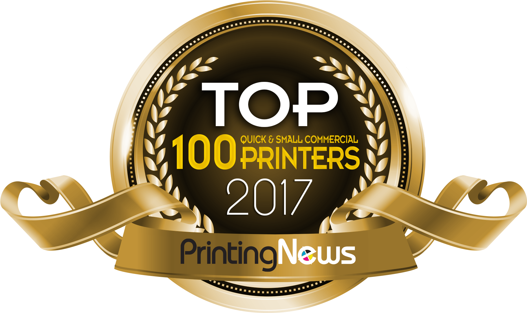 2017 Top 100 Printer - Top Products 2017 (1898x1134), Png Download