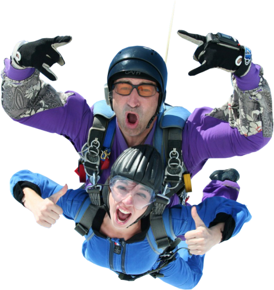 Skydive Airtight Featured On - Skydiving No Background (550x580), Png Download