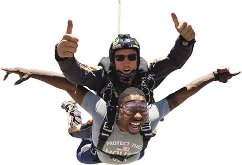 Capture The Moment - Parachuting (500x400), Png Download