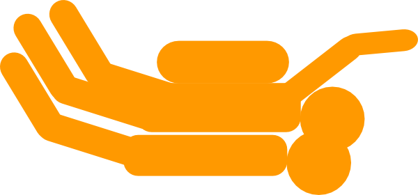 Skydiving Clip Art - Skydiving Stick Figure Draw (600x280), Png Download