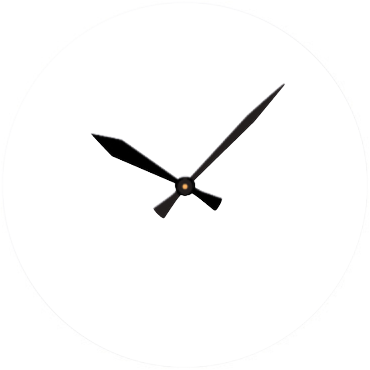 Created With Raphaël - Wall Clock (370x370), Png Download