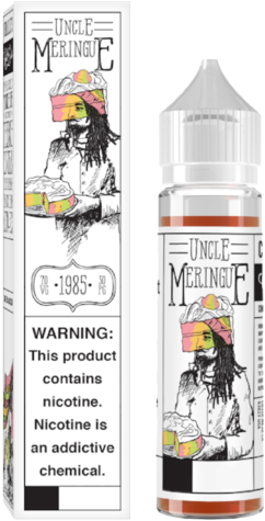 Charlies Chalk Uncle Meringue 1985 E-liquid - Aunt Meringue E Liquid (480x480), Png Download