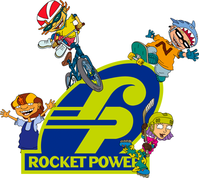 9) Rocket Power (90 Points) - Rocket Power Logo Png (673x601), Png Download