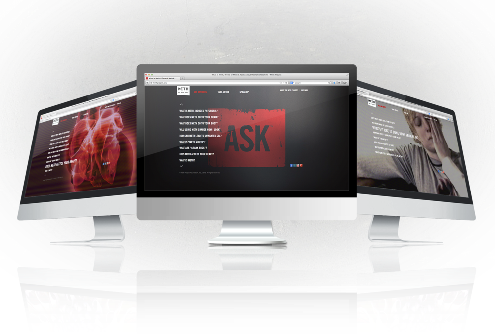Meth Website - Led-backlit Lcd Display (1000x684), Png Download