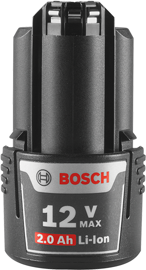 Batería - Bosch - 12v Max Lithium-ion 2.0 Ah Battery Bat414 (500x700), Png Download