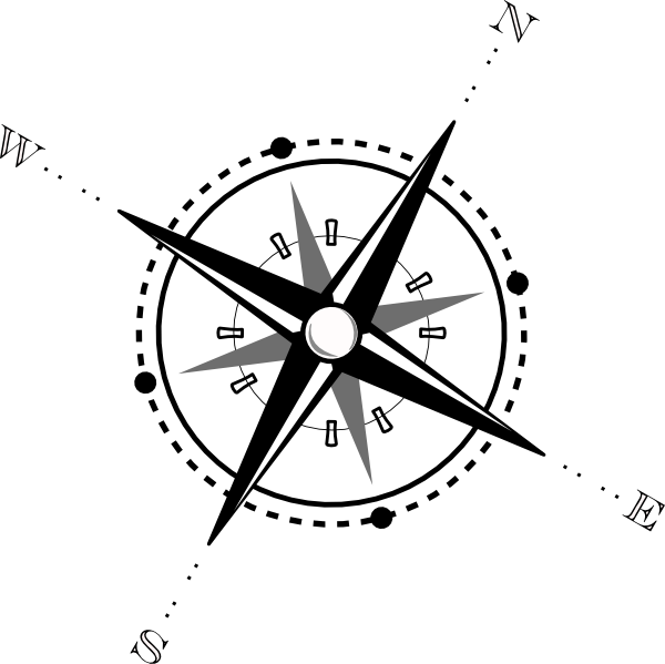 Small - Compass Clip Art (600x599), Png Download