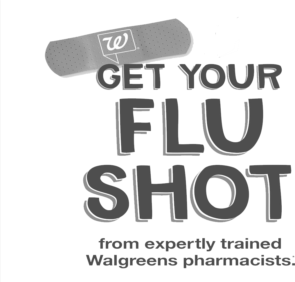 Walgreens Logo Png White - Walgreens Flu Shots (1245x970), Png Download
