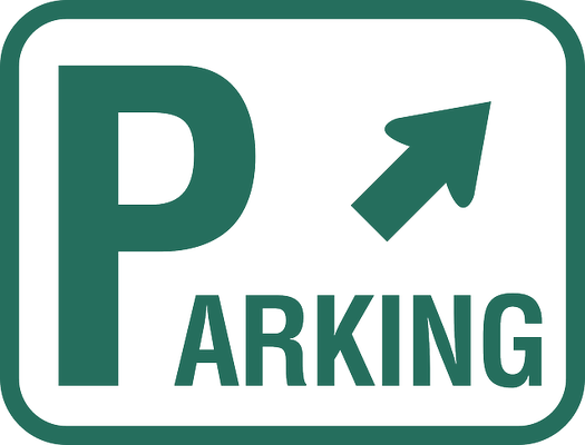 Free Parking Dished Out - Parking Sign Clip Art (525x400), Png Download